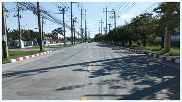 งานปรับปรุงถนนนิคมอุสหกรรมลาดกระบัง